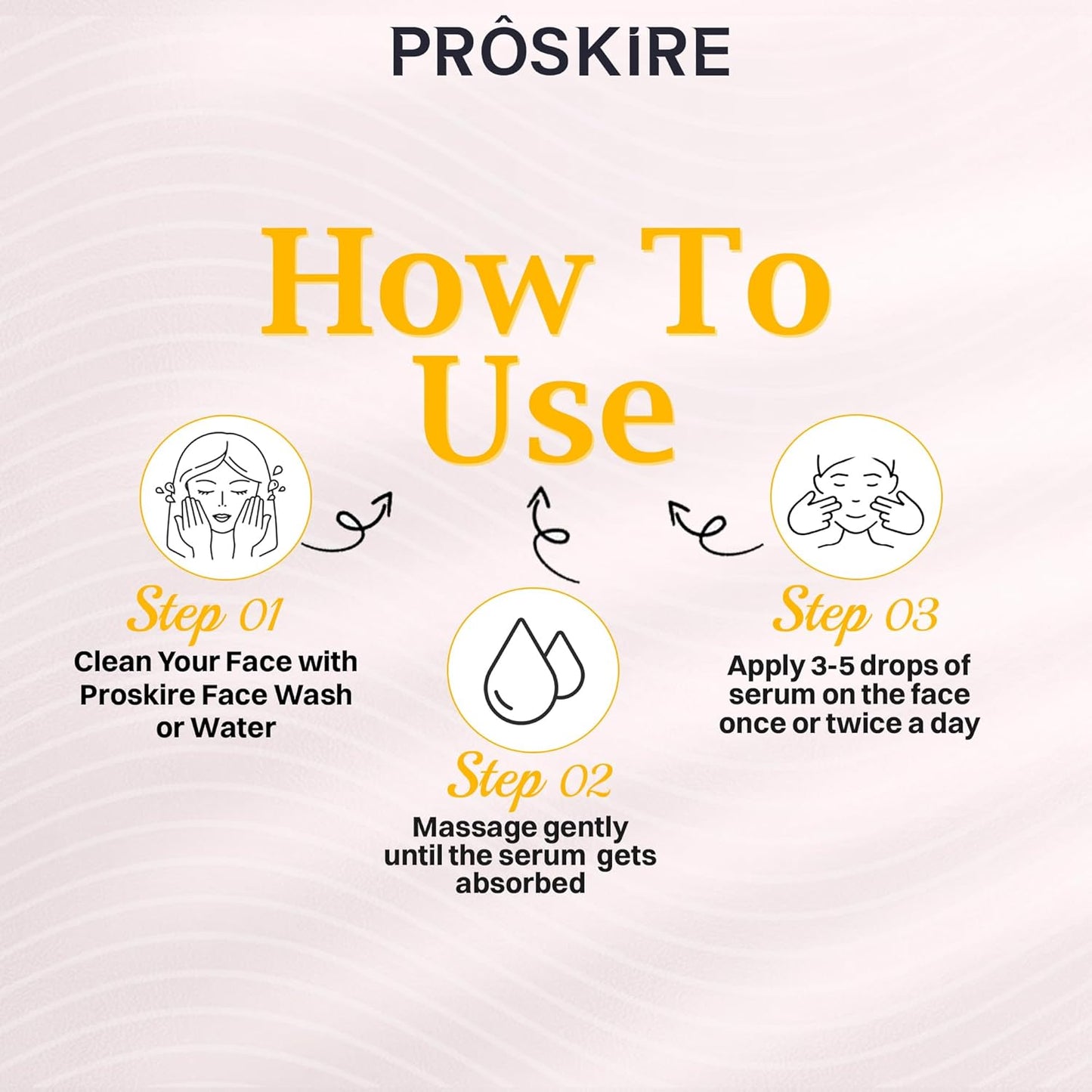 Proskire Vitamin C Face Serum – Brightening & Anti-Aging Formula for Glowing Skin - 30 ml Pack