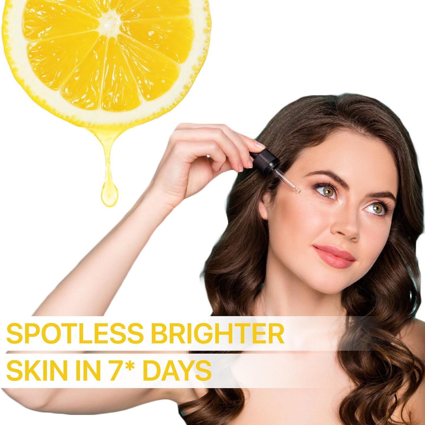 Nature's Essence Bright Glow Vitamin C Face Serum for Men & Women | Brightens & Gives Glow | Fades Dark Spots | Vitamin C Serum for Glowing Skin | For All Skin Types | Beginner Friendly| 12ml